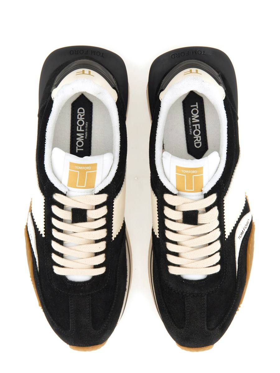 TOM FORD SNEAKER JAMES IN SUEDE E TESSUTO TECNICO Novità