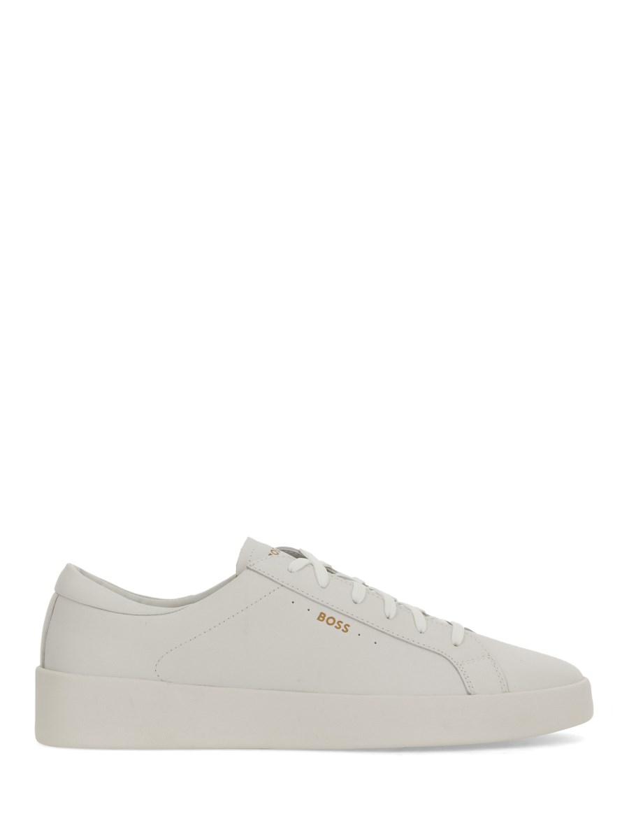 BOSS SNEAKER "BELWAR" IN PELLE