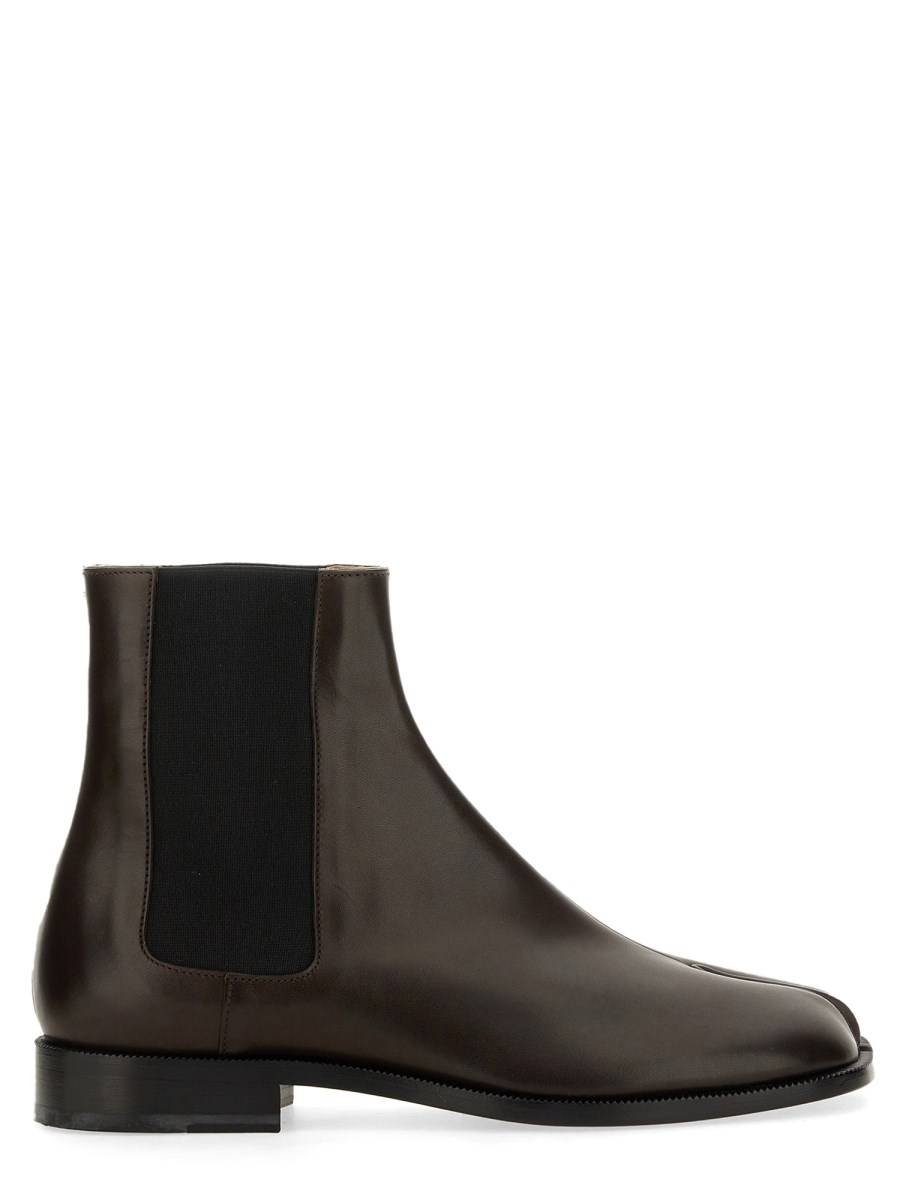 MAISON MARGIELA STIVALE CHELSEA TABI IN PELLE Moda