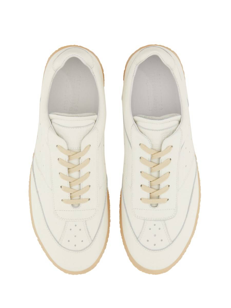 MM6 MAISON MARGIELA SNEAKER 6 COURT IN PELLE Online Outlet