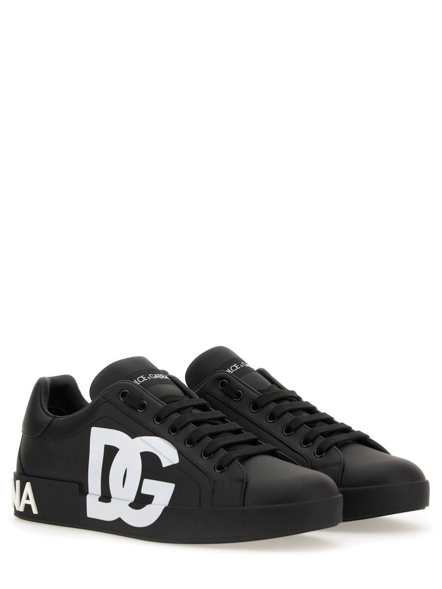 DOLCE & GABBANA SNEAKER PORTOFINO IN PELLE Comprane uno, ottenene uno gratis