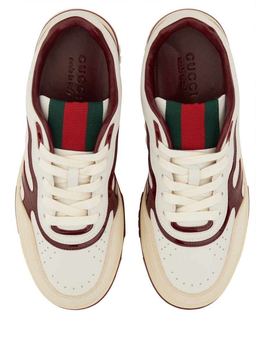 GUCCI SNEAKER GUCCI RE-WEB IN PELLE Offerta settimanale