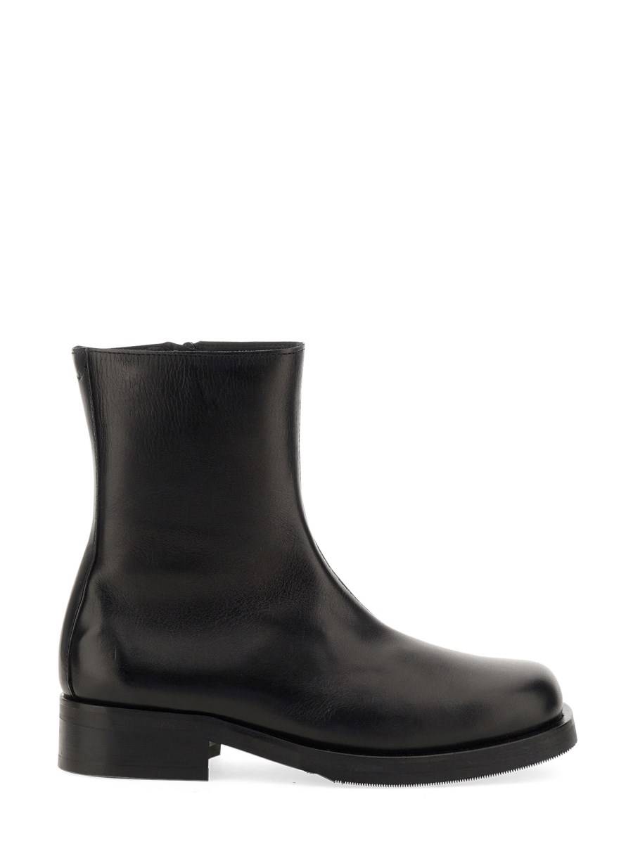 OUR LEGACY STIVALE "CAMION" IN PELLE