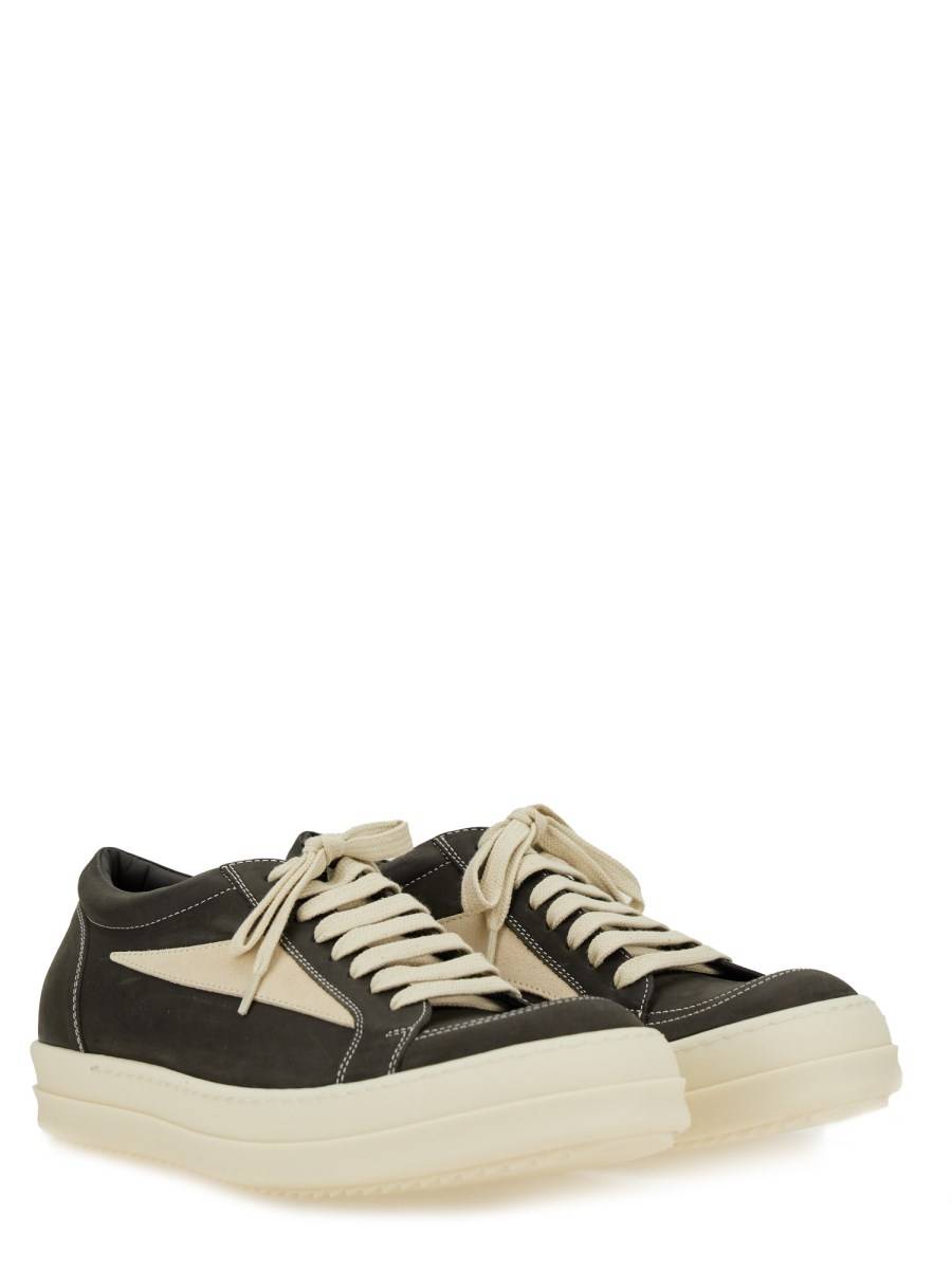 RICK OWENS SNEAKER IN PELLE Sostegno trimestrale