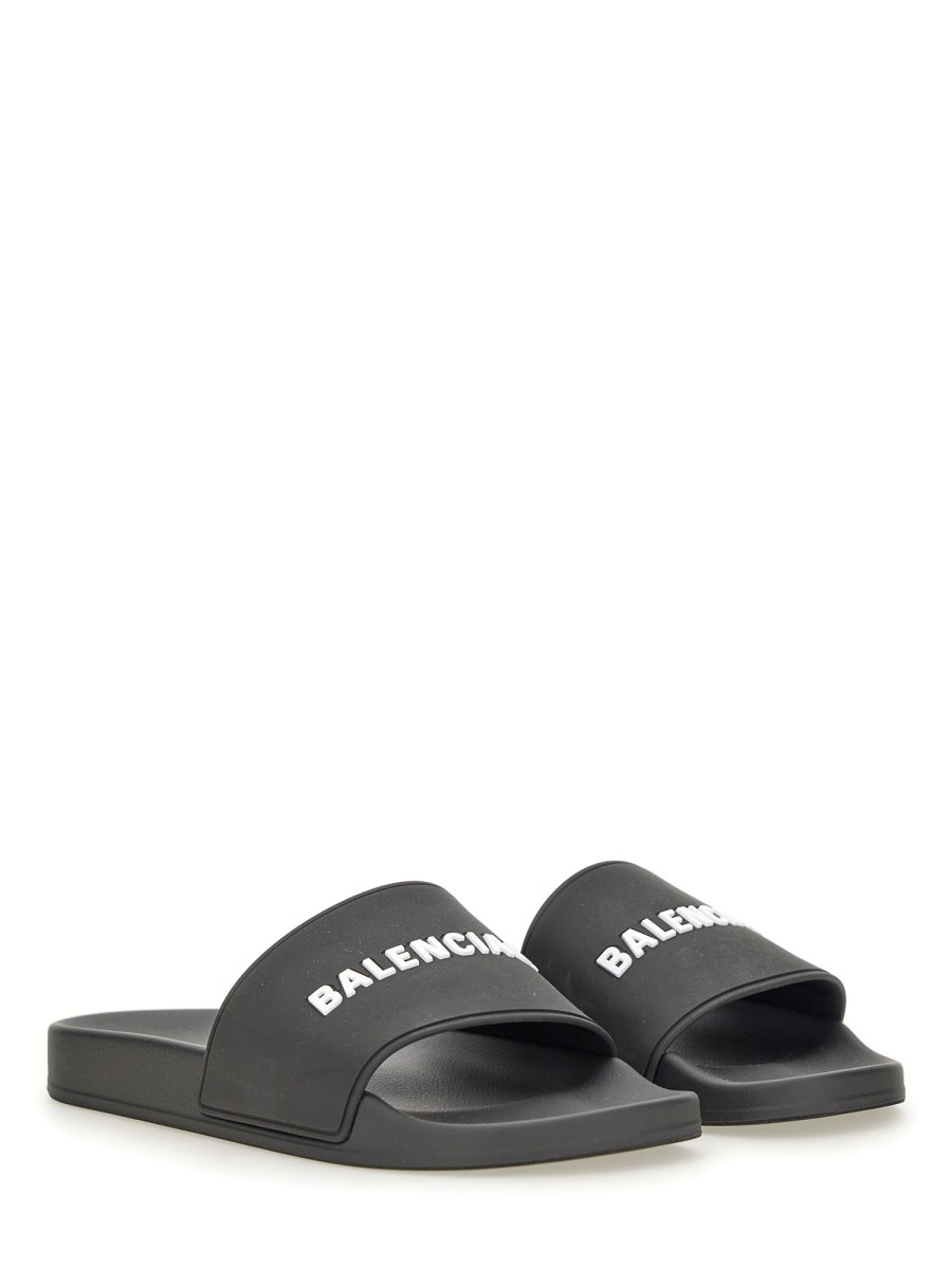 BALENCIAGA SANDALO SLIDE CON LOGO 50% di sconto con spedizione gratuita