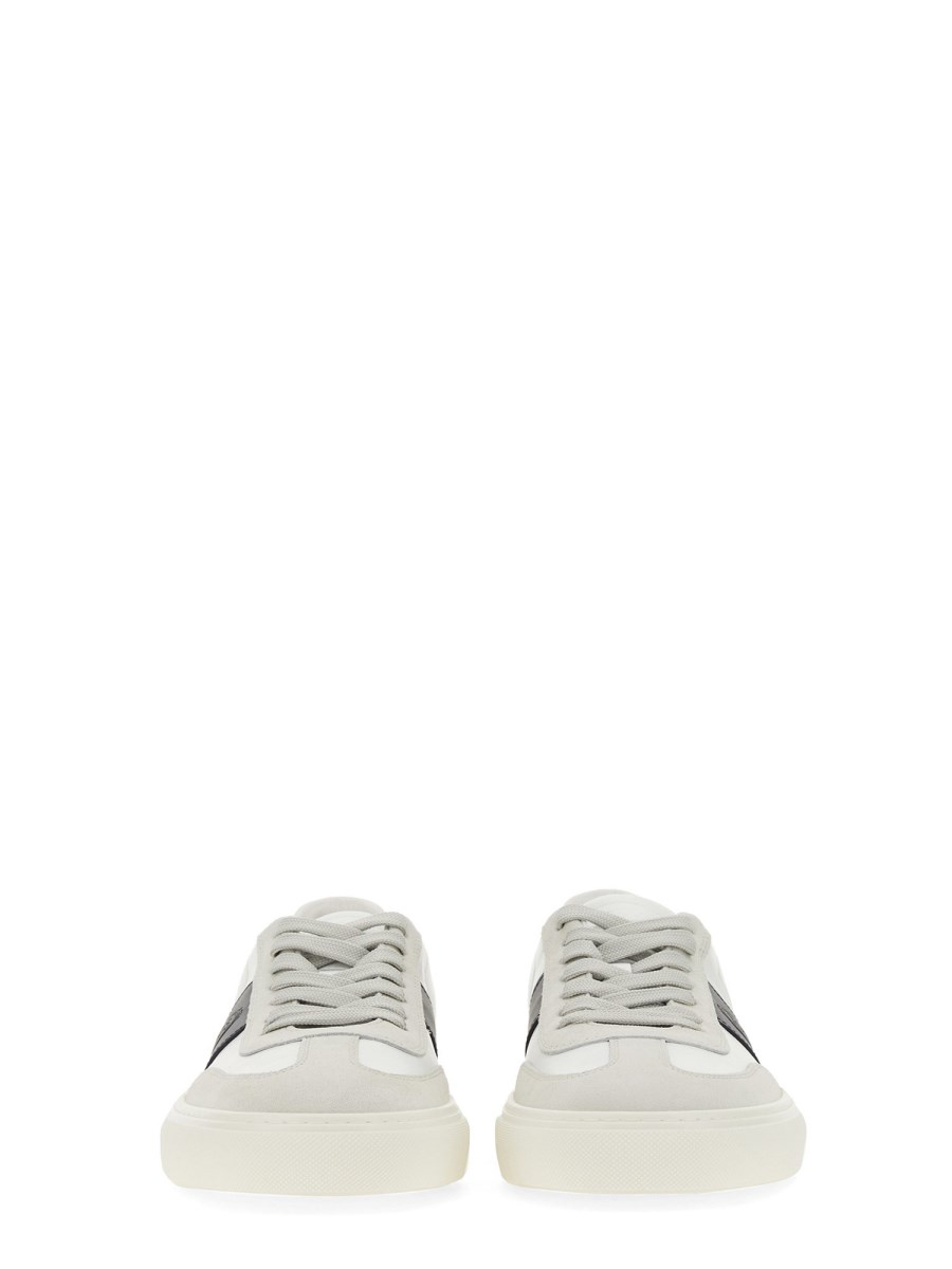 TOD&#39;S SNEAKER IN PELLE CON LOGO Officina