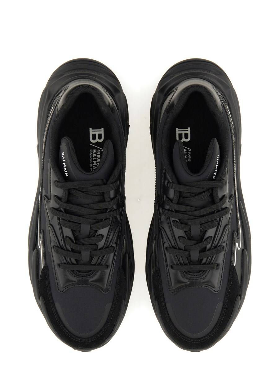 BALMAIN SNEAKER RUN-ROW IN ECOPELLE Esporta salva