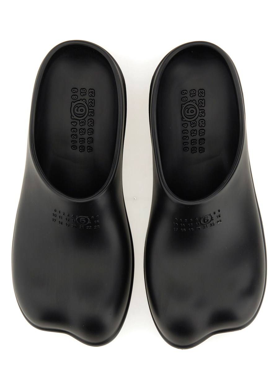 MM6 MAISON MARGIELA ZOCCOLI ANATOMIC in gomma Promozione