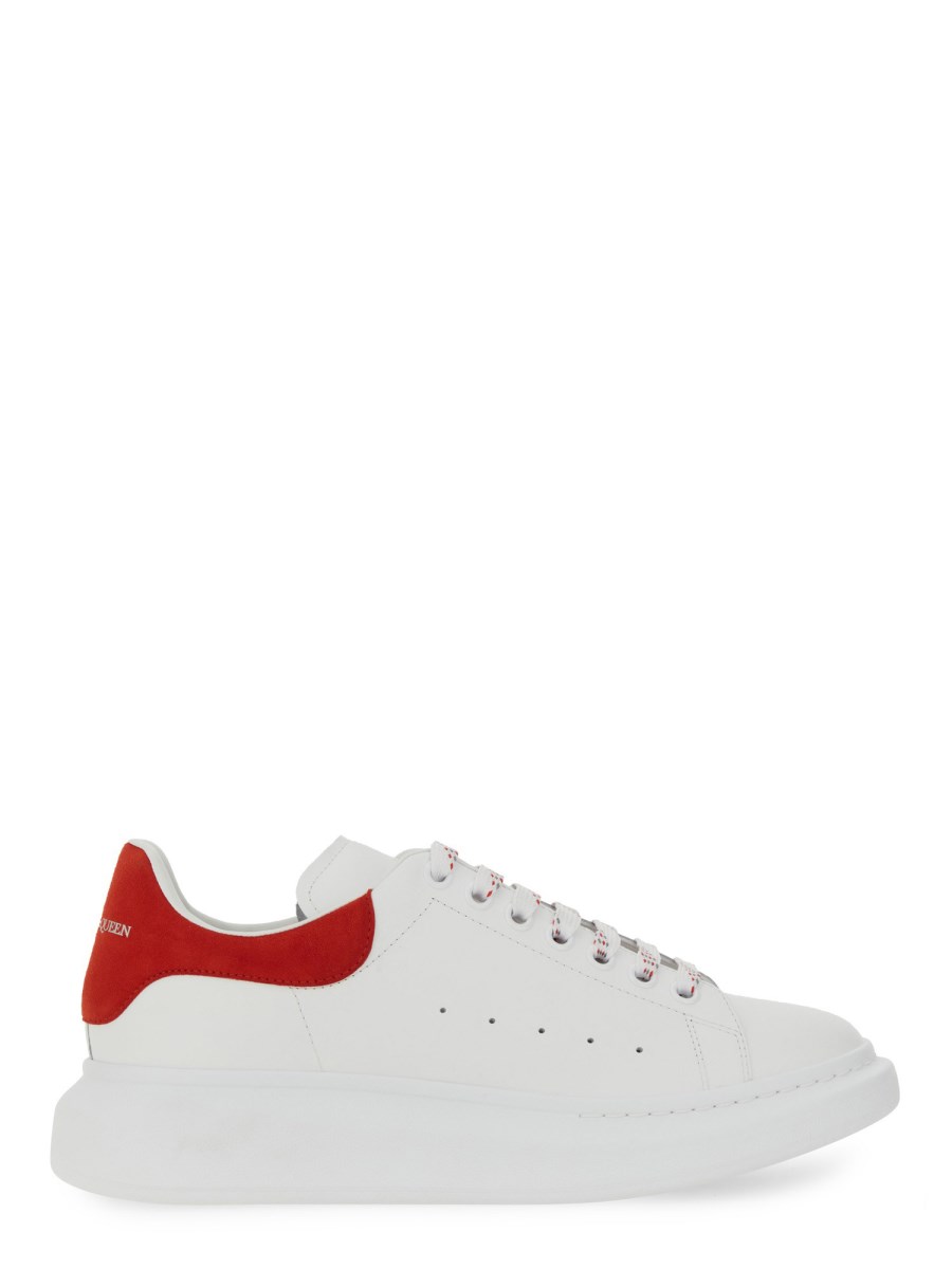 ALEXANDER McQUEEN SNEAKER OVERSIZE IN PELLE In Vendita