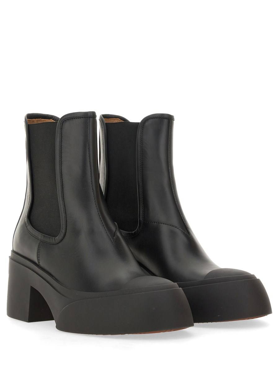 MARNI STIVALE IN PELLE Vendita Calda