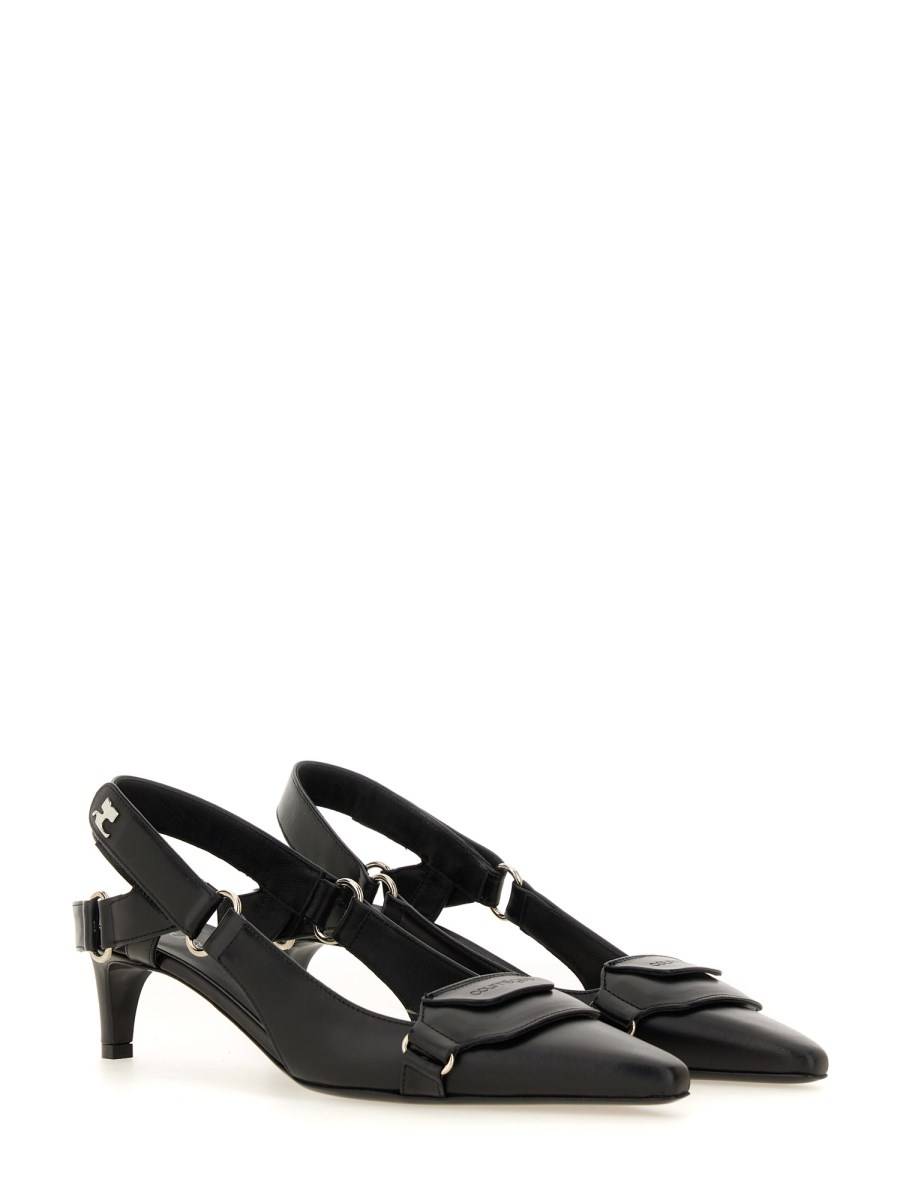 COURREGES PUMP RACER IN PELLE Shopping online