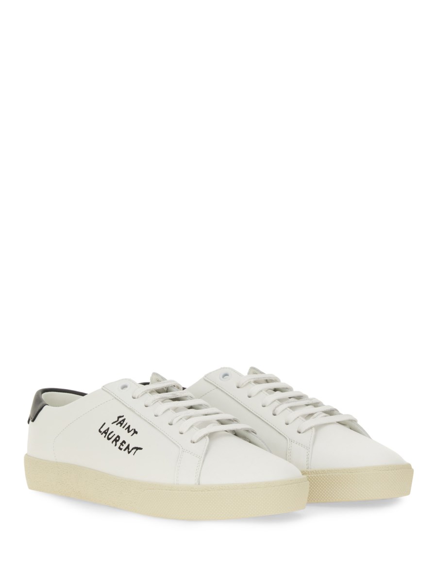 SAINT LAURENT SNEAKER COURT CLASSIC SL/06 IN PELLE Offerta Anniversario
