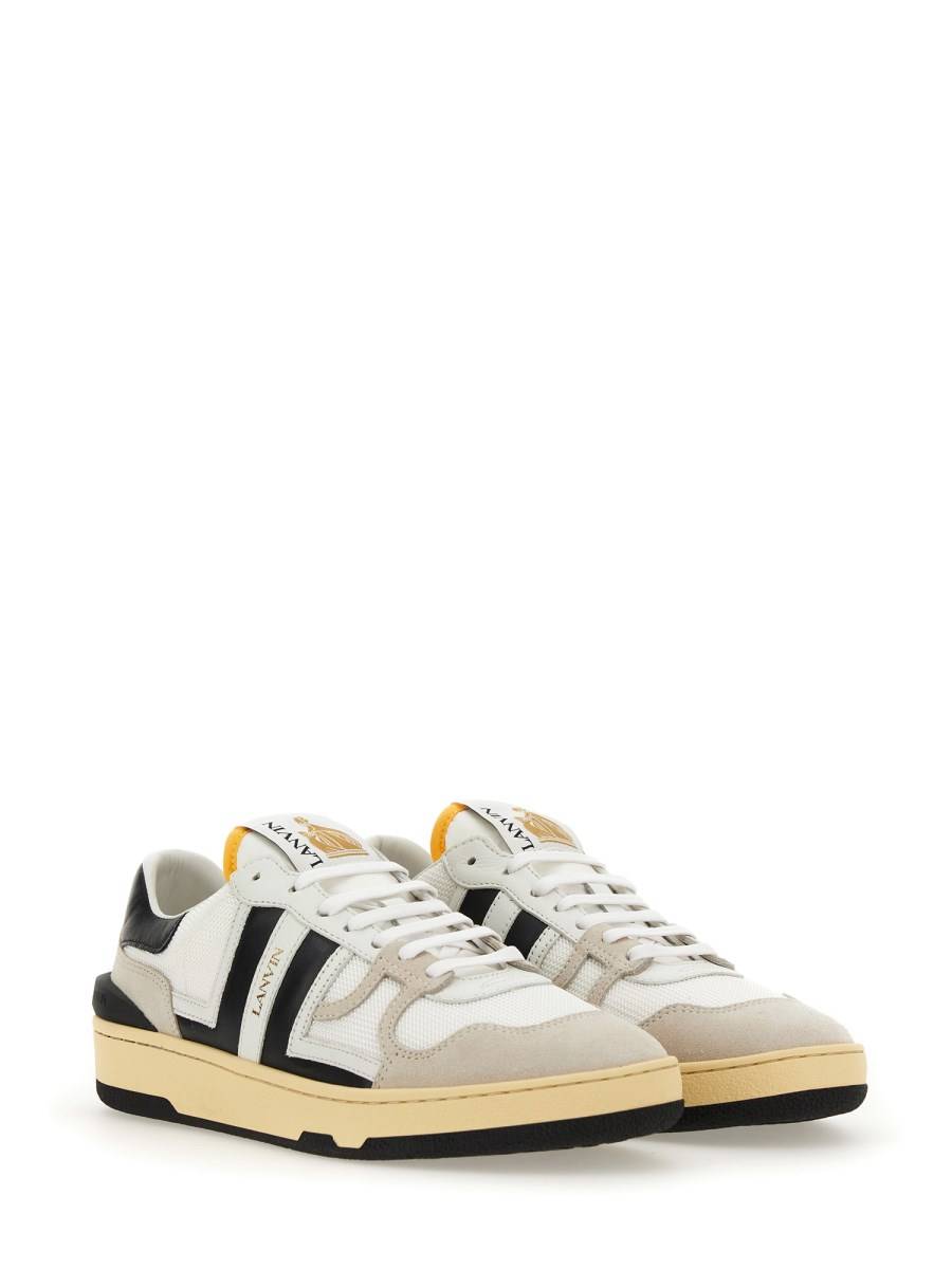 LANVIN SNEAKER IN MESH, SUEDE E NAPPA Lightning offer