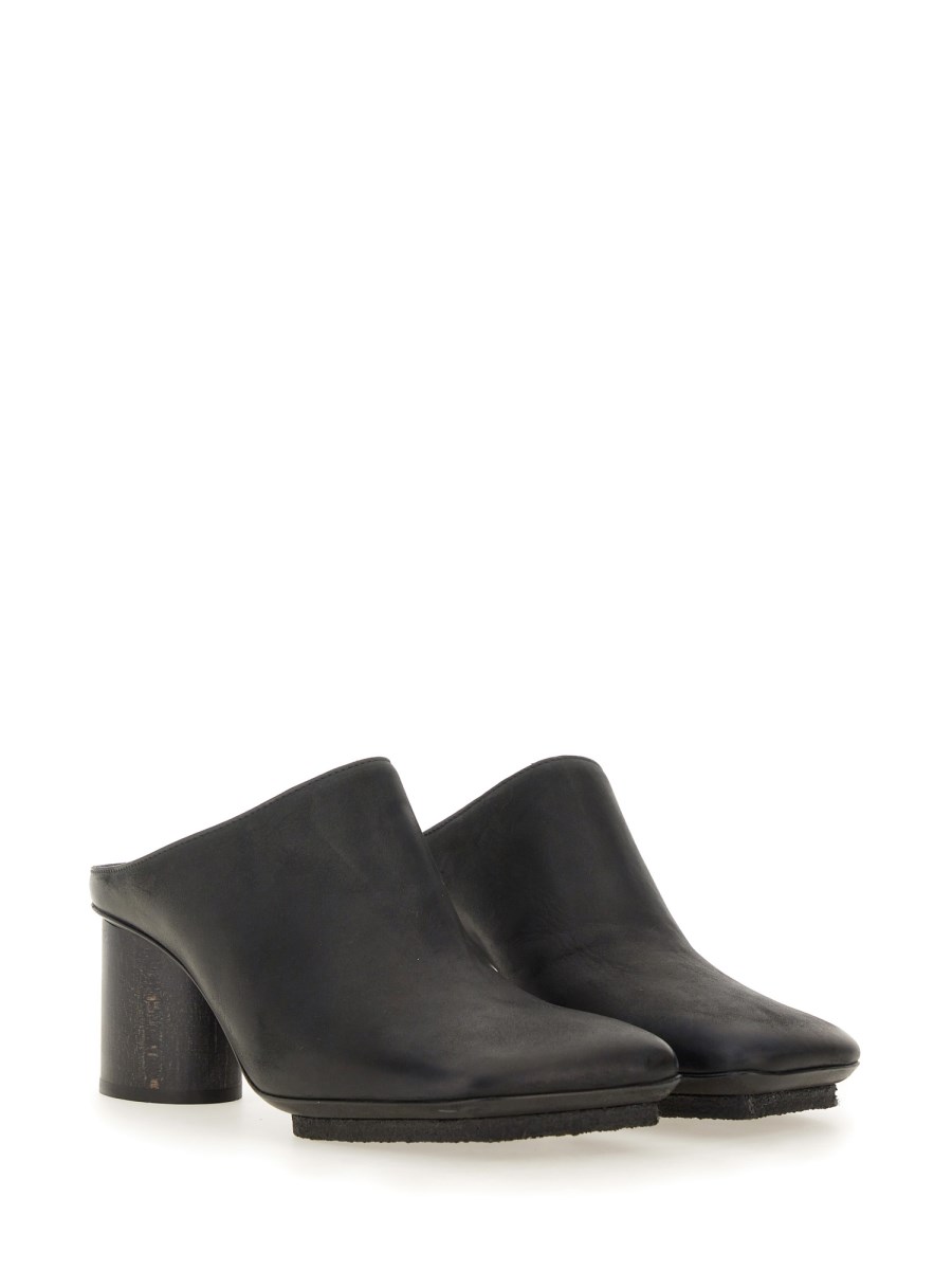 UMA WANG MULE STONE IN PELLE Prezzo basso
