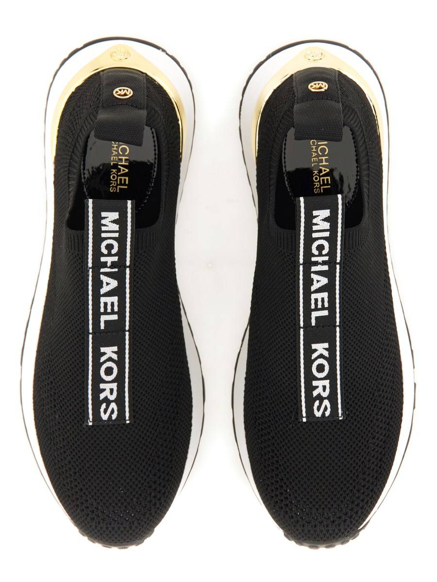 MICHAEL BY MICHAEL KORS SNEAKER SLIP-ON IN MESH Black Friday Prezzi