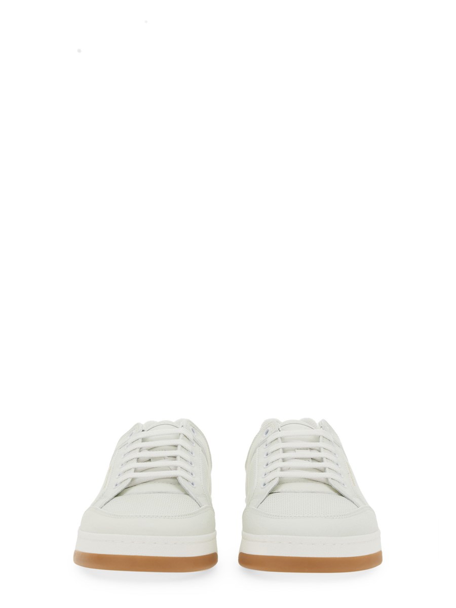 SAINT LAURENT SNEAKER LOW TOP "SL61" IN PELLE TRAFORATA Sconti questo mese