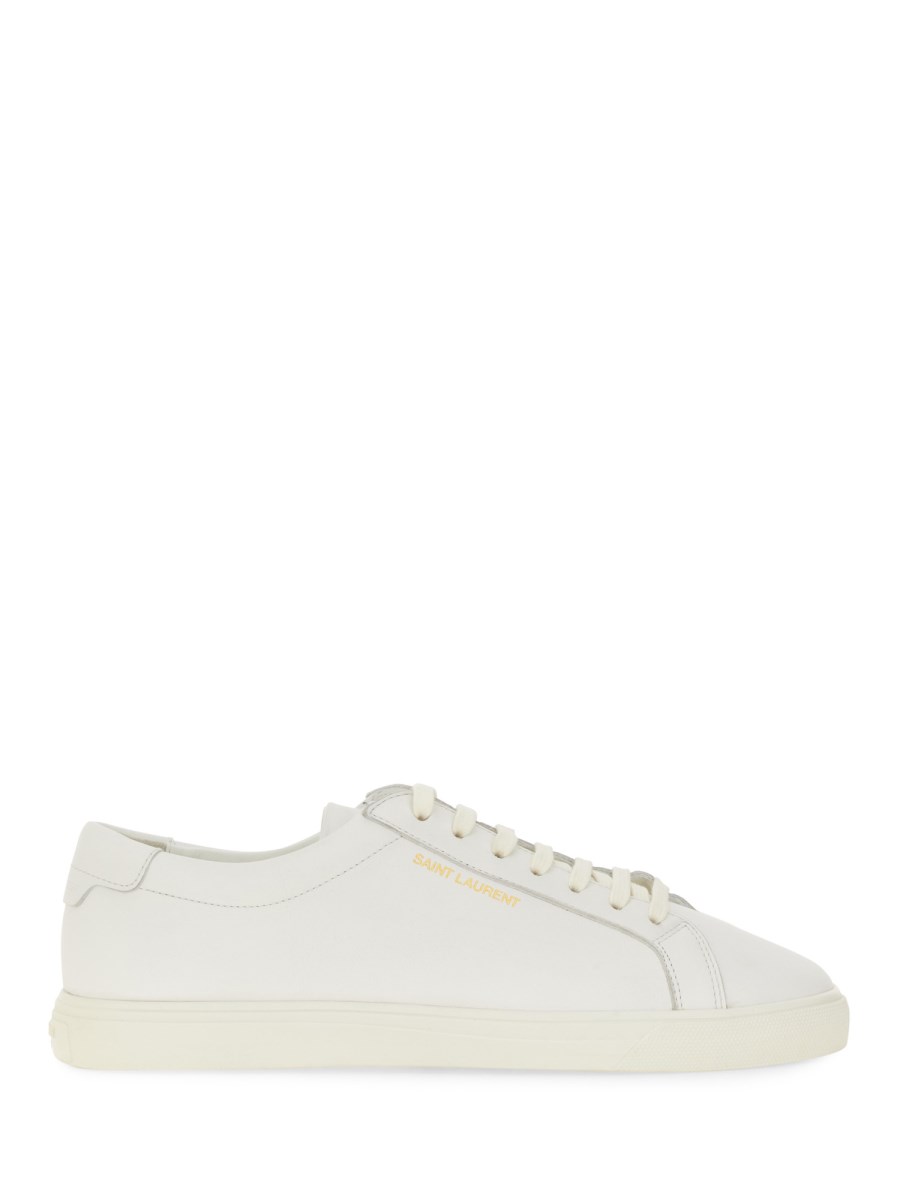 SAINT LAURENT SNEAKERS BASSE ANDY IN PELLE Italia