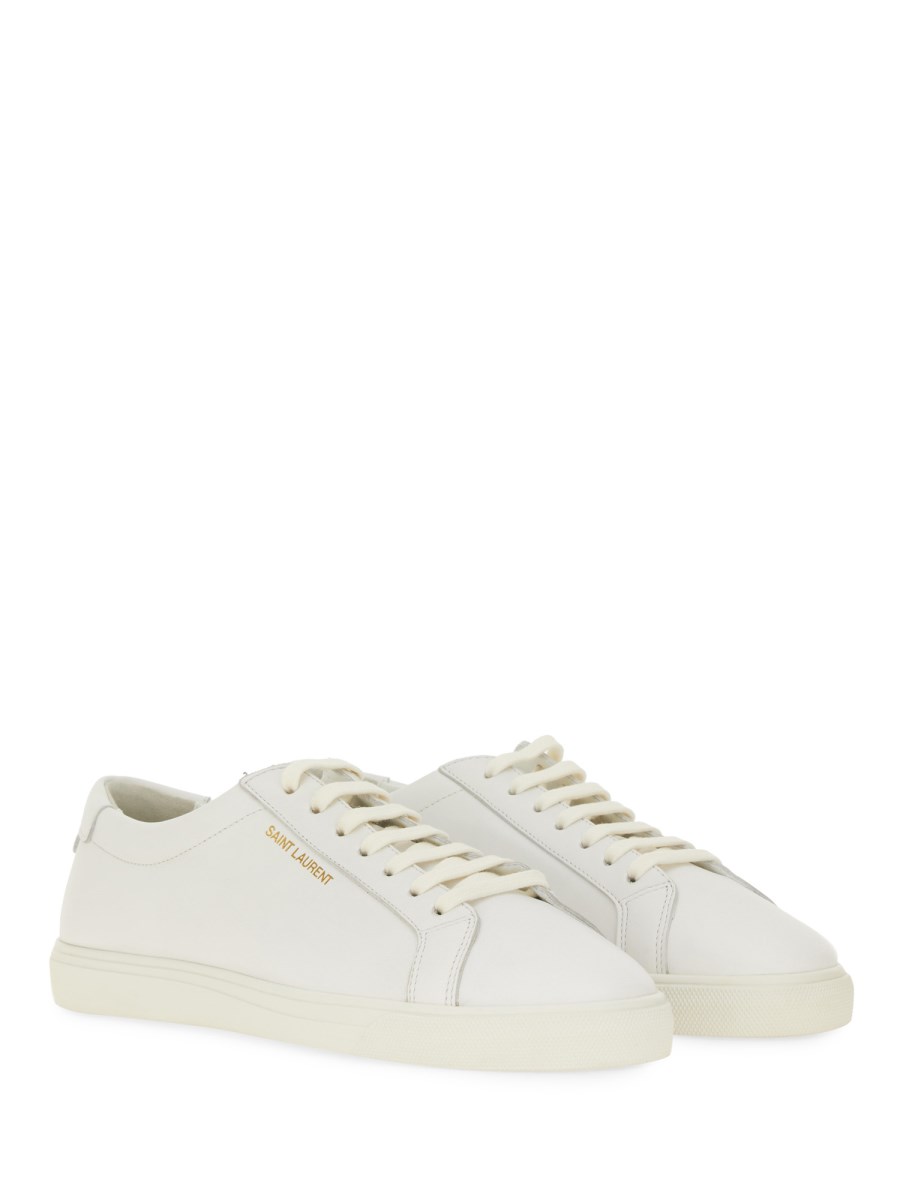 SAINT LAURENT SNEAKERS BASSE ANDY IN PELLE Italia