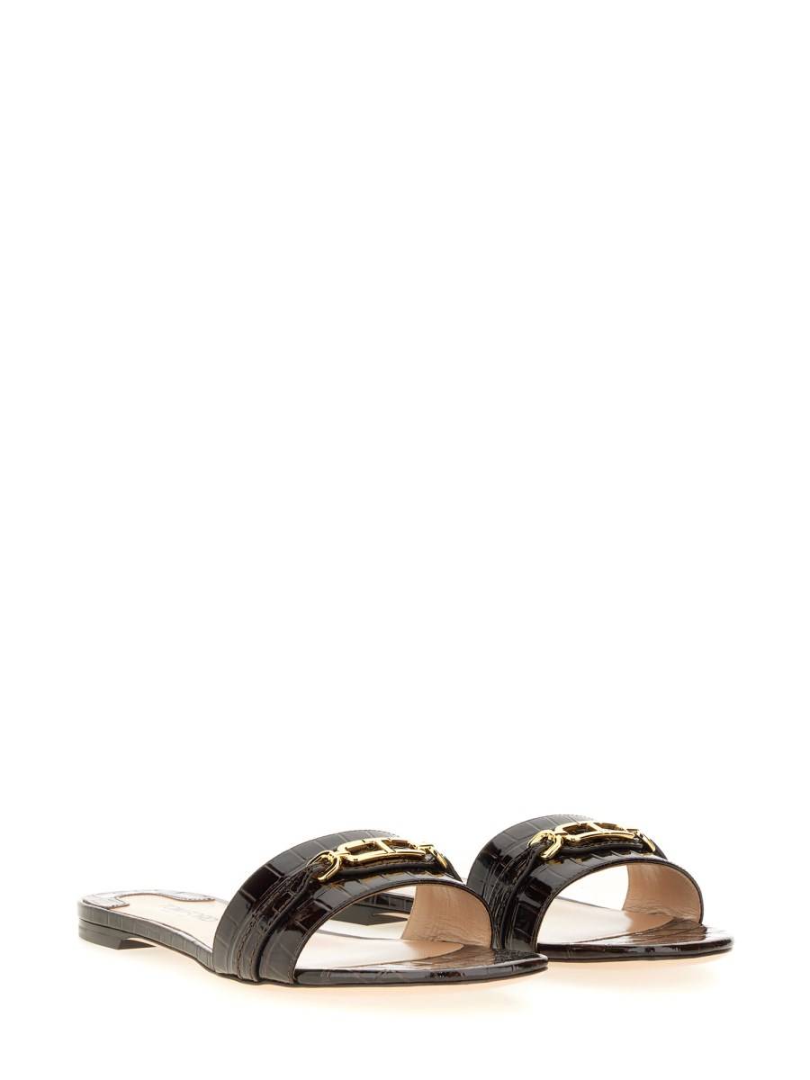 TOM FORD SANDALO SLIDE IN PELLE Acquista Ora