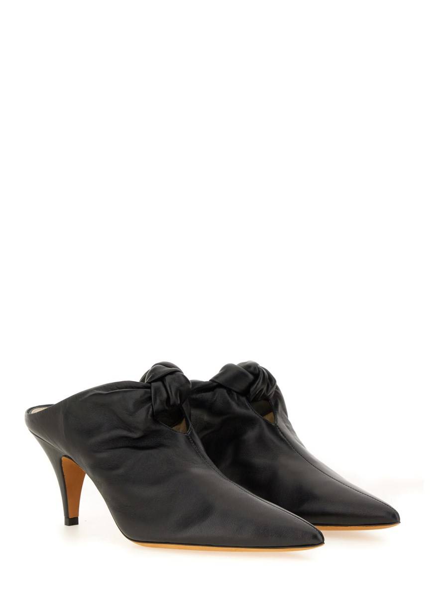 KHAITE MULE THE ROWAN IN PELLE In Vendita