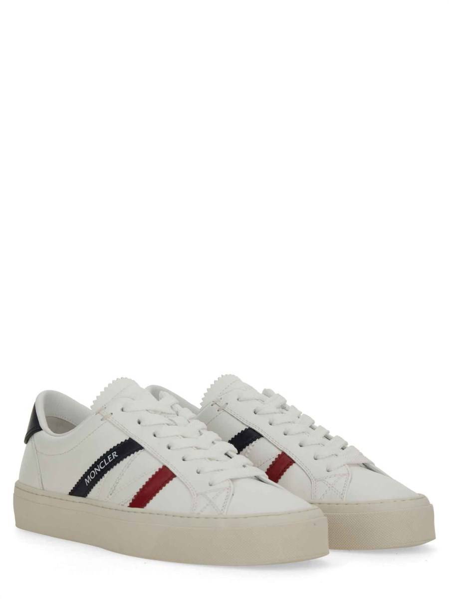 MONCLER SNEAKER MONACO2 IN PELLE Latest stili