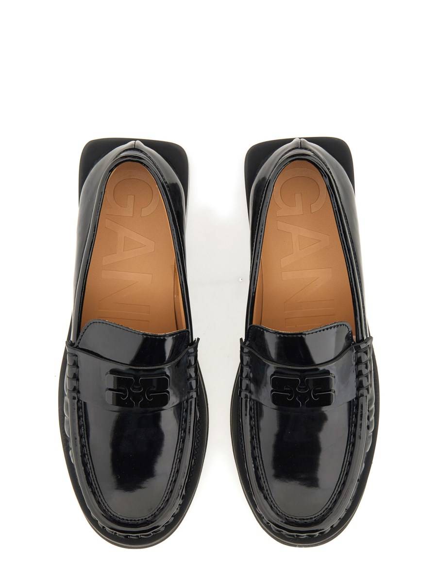 GANNI MOCASSINO CON LOGO "BUTTERFLY" Fino al 65% di sconto