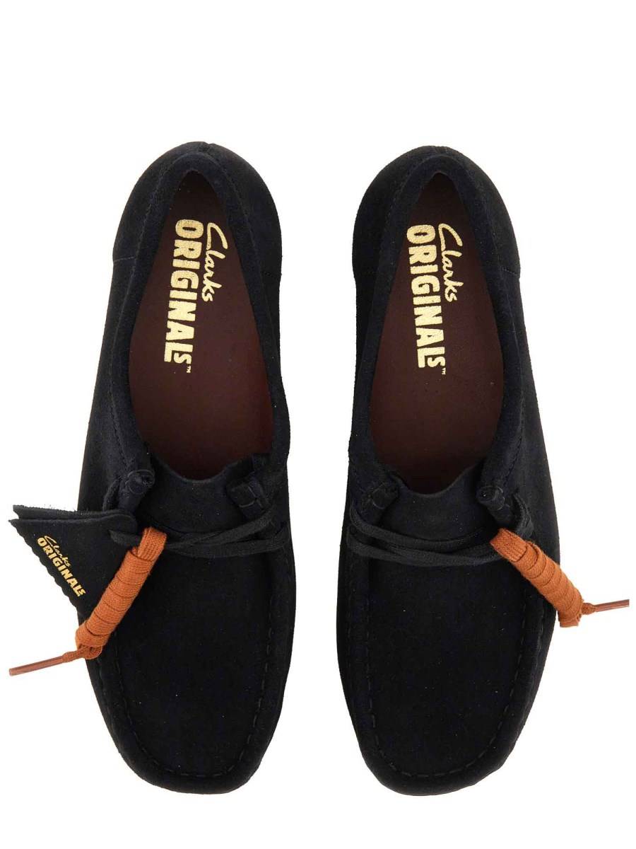 CLARKS SANDALO "WALLABEE" IN PELLE Only for today