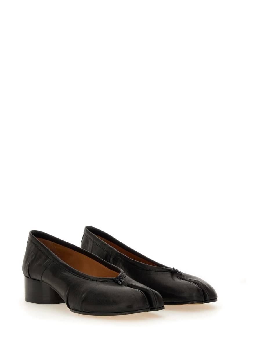 MAISON MARGIELA BALLERINA NEW TABI IN PELLE Fino al 55% di sconto