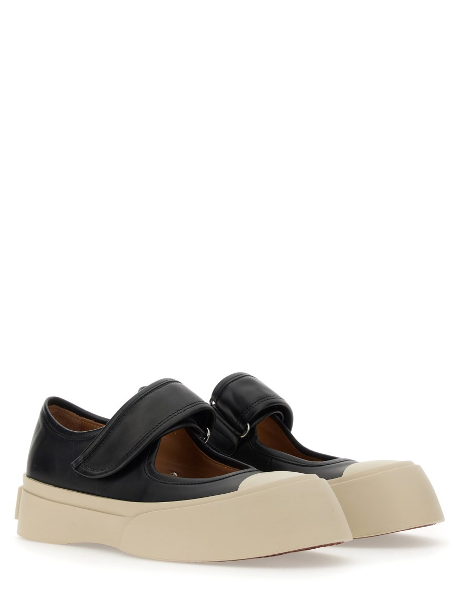 MARNI SNEAKER MARY JANE IN NAPPA Black Friday Prezzi