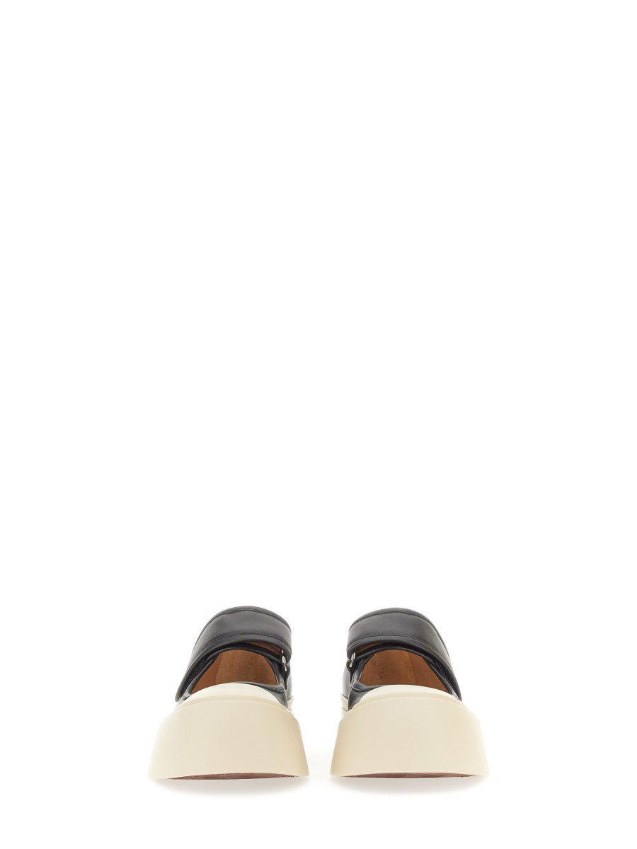 MARNI SNEAKER MARY JANE IN NAPPA Black Friday Prezzi