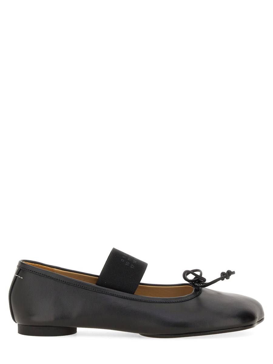 MM6 MAISON MARGIELA BALLERINA ANATOMIC IN PELLE Pezzi Unici