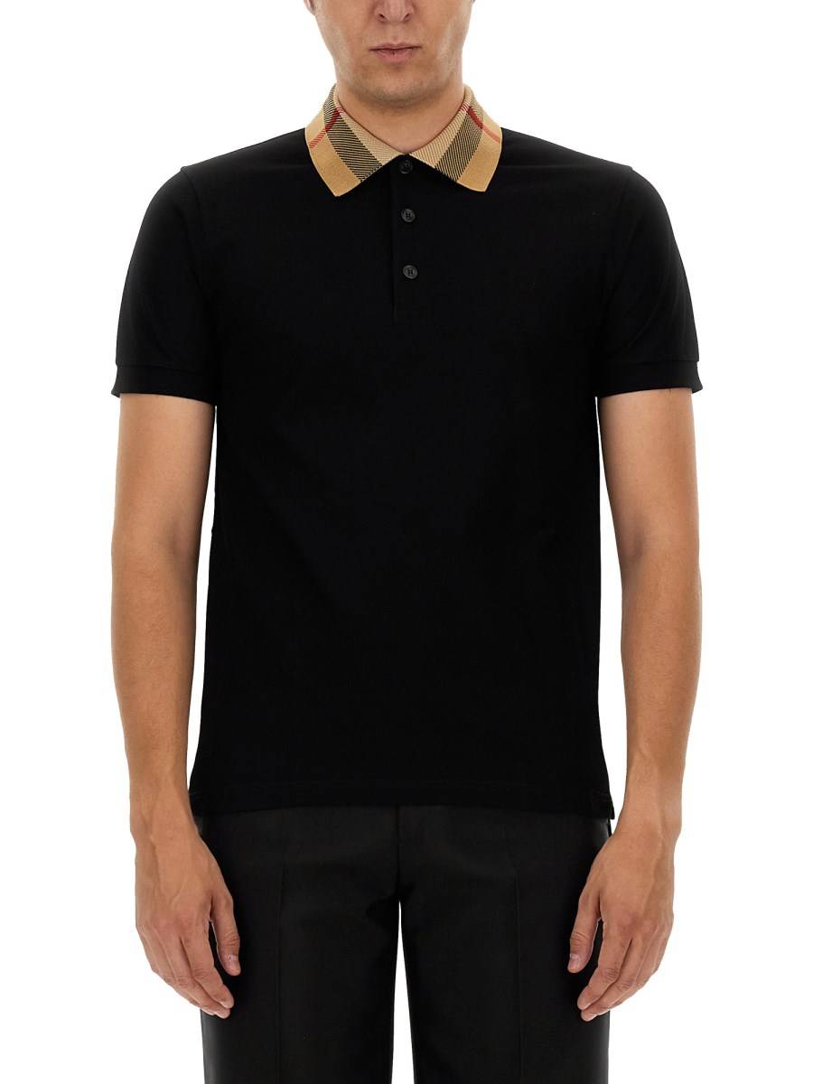 BURBERRY POLO IN COTONE Hotsell