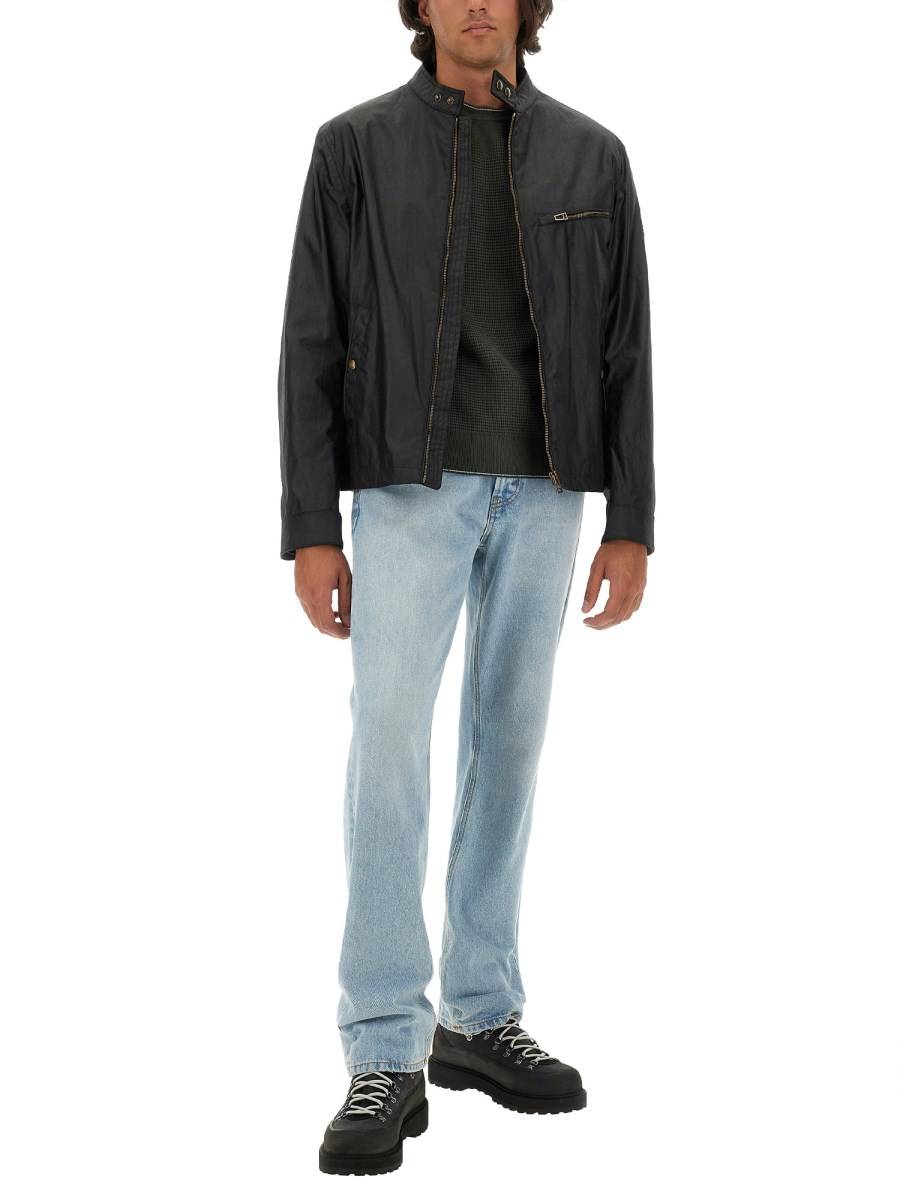 BELSTAFF GIACCA WALKHAM IN ECO PELLE Nuova