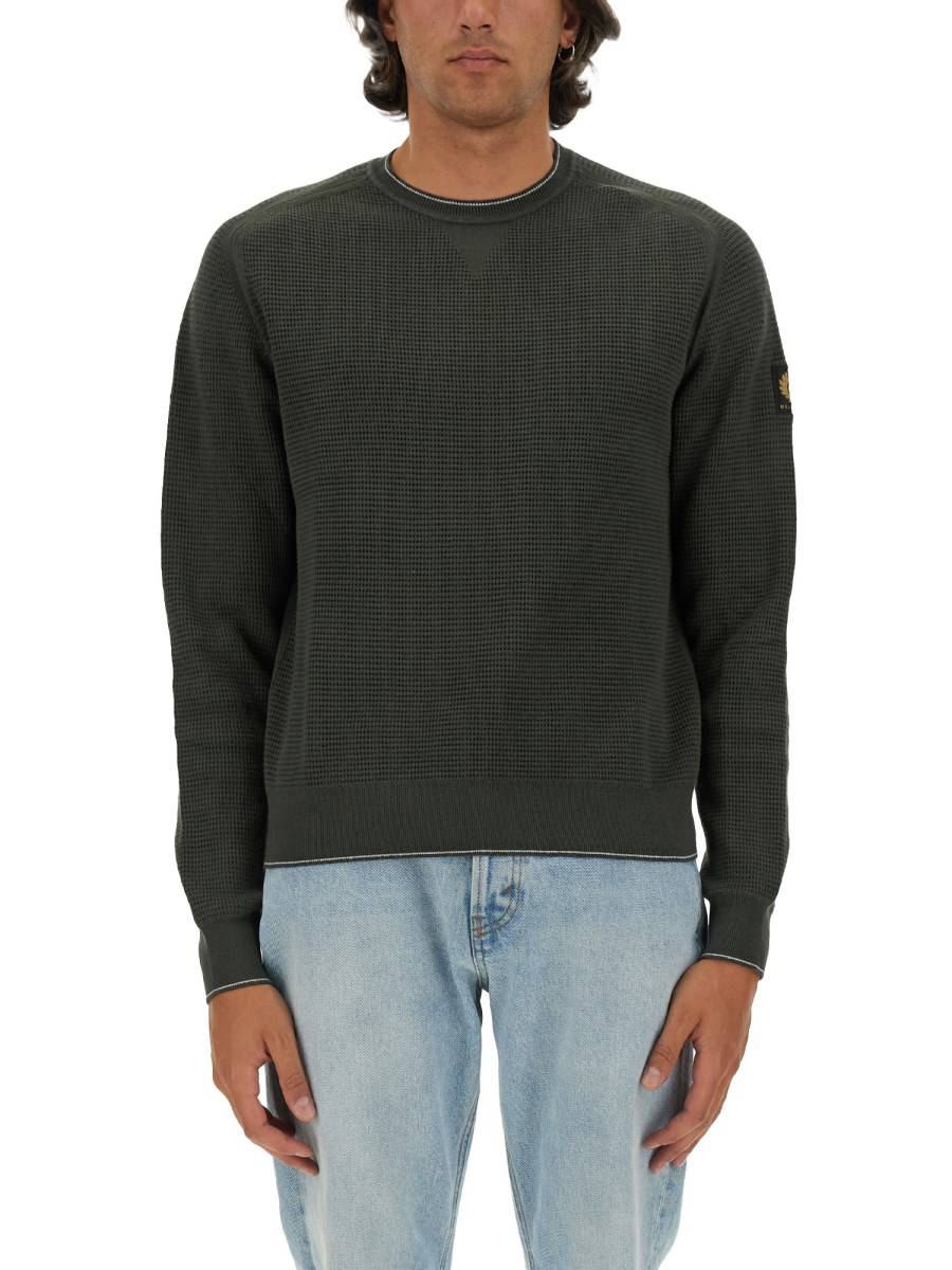 BELSTAFF MAGLIA COLE IN COTONE Spedizione gratuita
