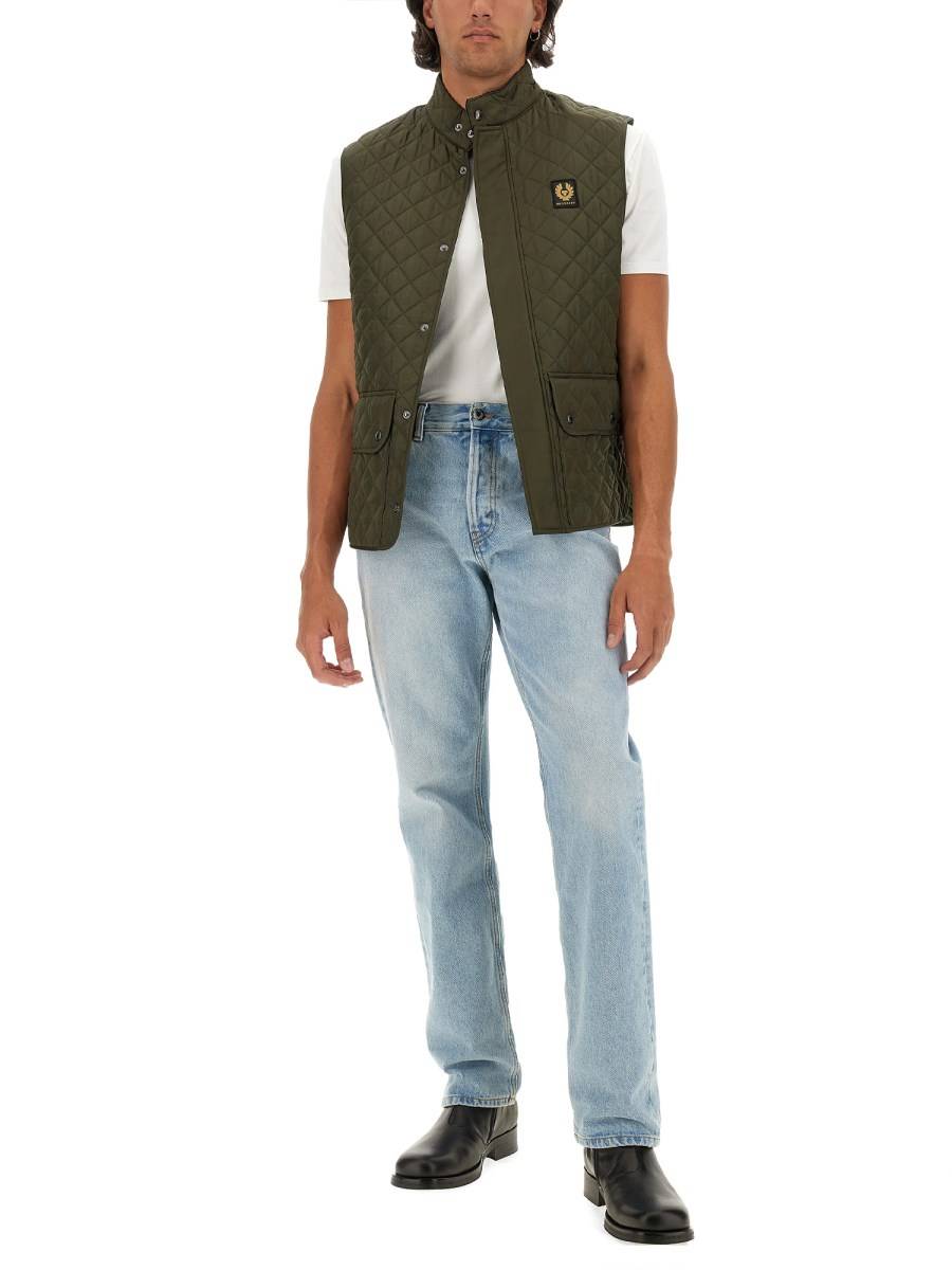 BELSTAFF GILET ICON IN NYLON TRAPUNTATO Prezzo di fabbrica