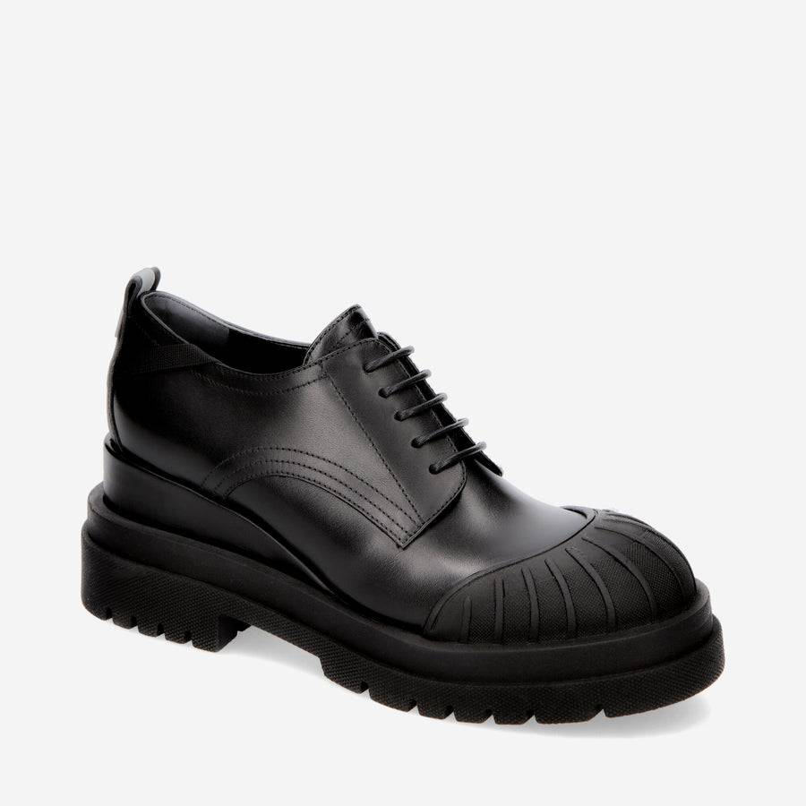 Premiata Scarpe stringate M6565A in pelle spazzolata Saldi Di Fabbrica