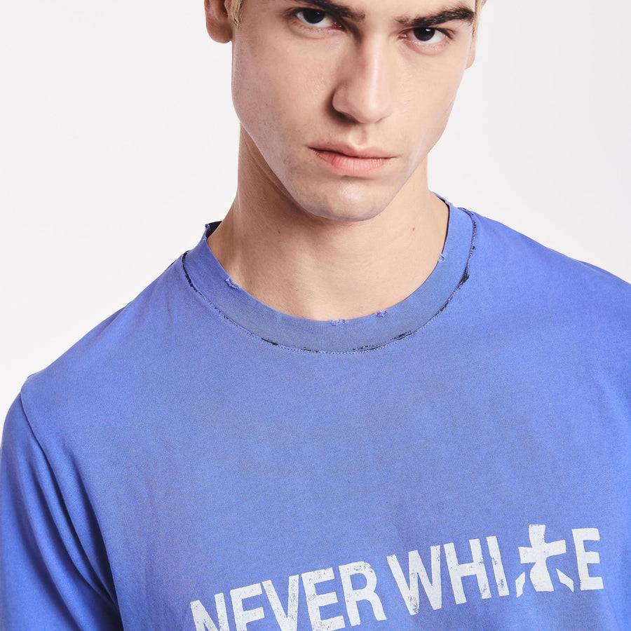 Premiata T-shirt PR364304 Never White in cotone Promozione