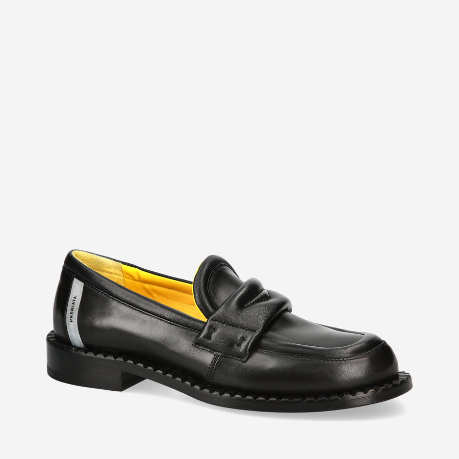 Premiata Mocassini Deb M6667B in nappa Outlet