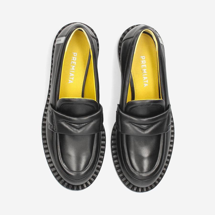Premiata Mocassini Deb M6667B in nappa Outlet