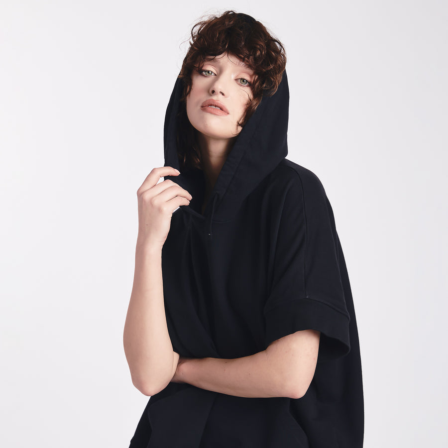 Premiata Poncho con cappuccio PR354100 Italia