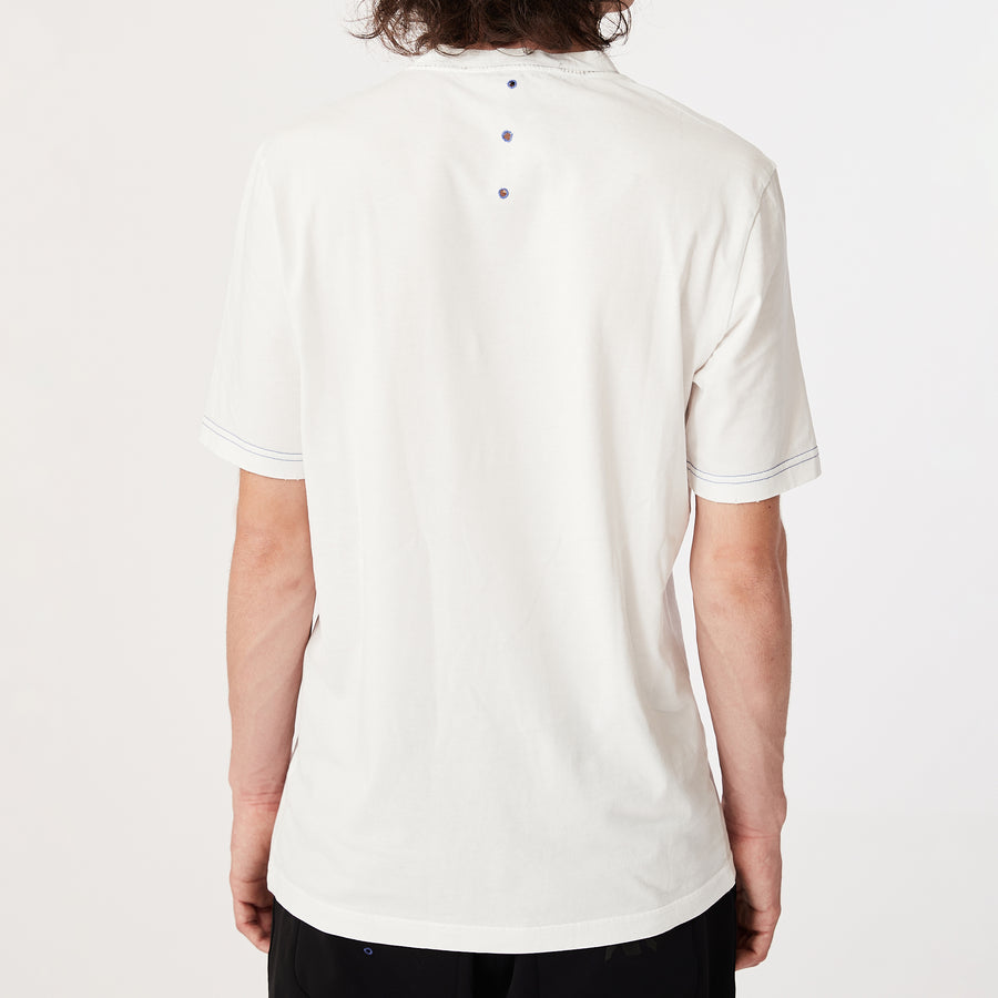 Premiata T-shirt PR364203 Never White in cotone Vendita Economica
