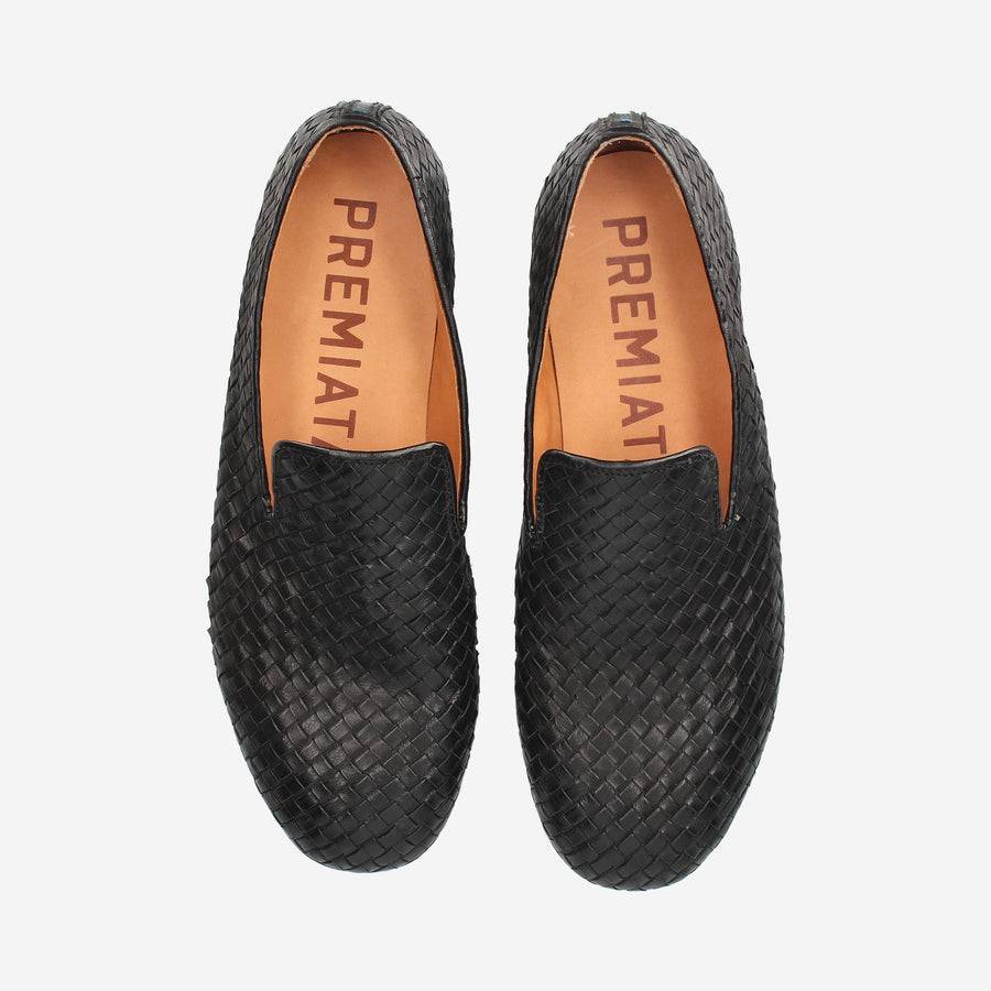 Premiata Slip-on Arden 32154C in vitello intrecciato Comprane uno, ottenene uno gratis