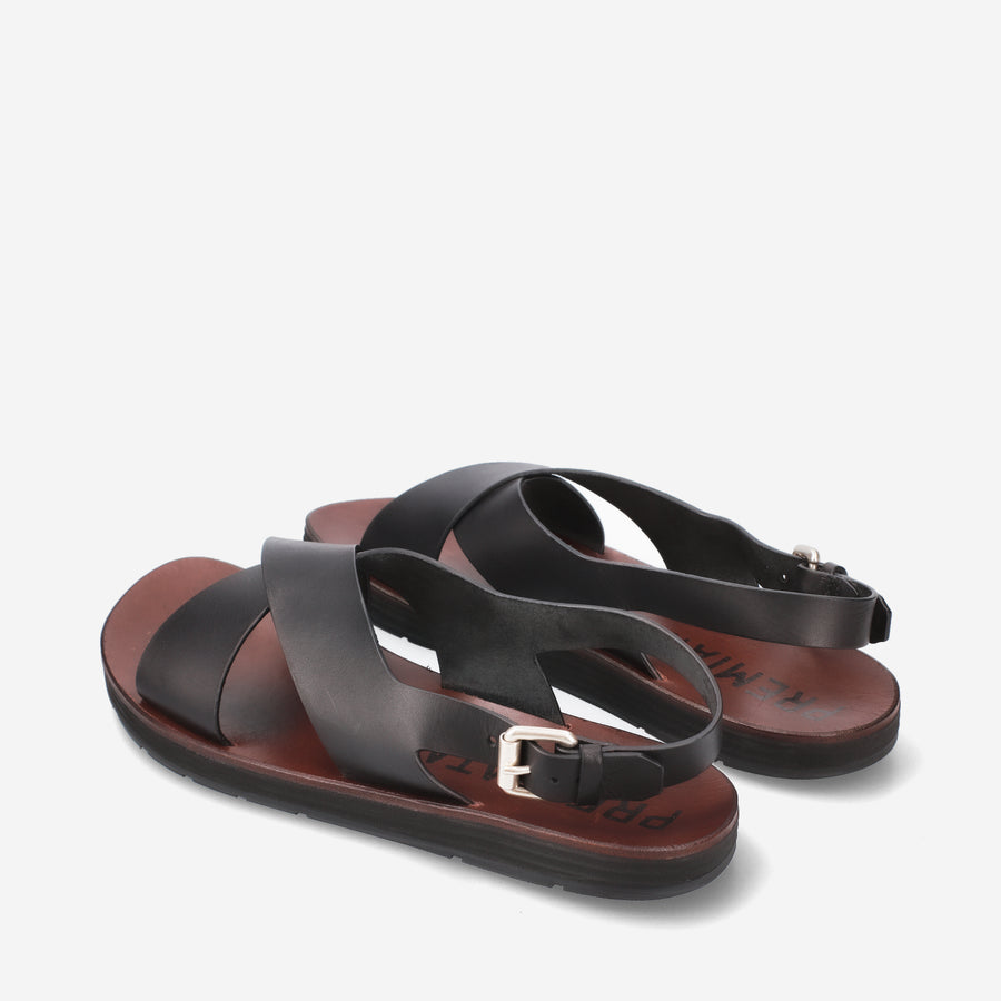 Premiata Sandali in pelle 32164A Offerte speciali