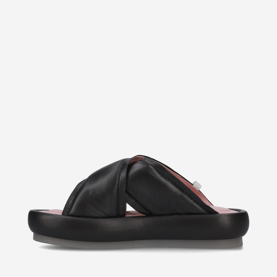 Premiata Sandali soft M6726A con zeppa in nappa imbottita Vendita Calda