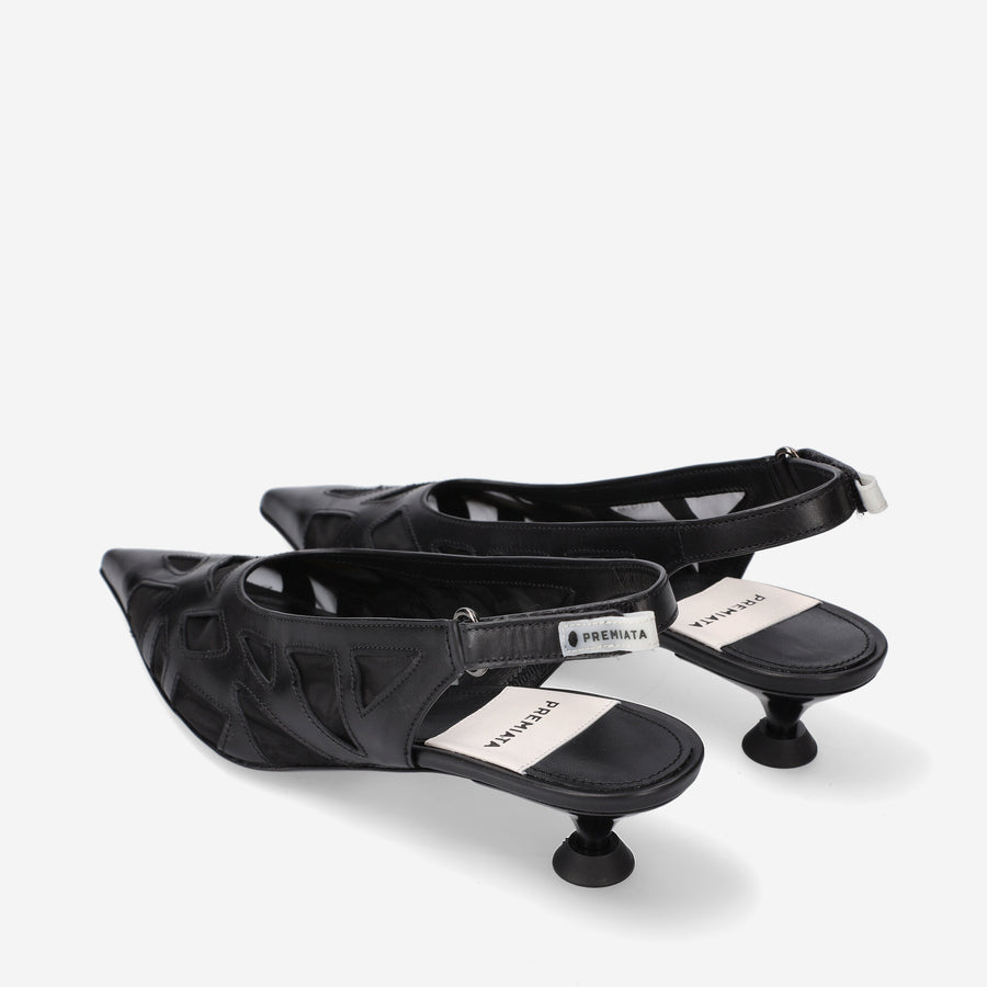 Premiata Slingback M6453A in nappa Offerta speciale