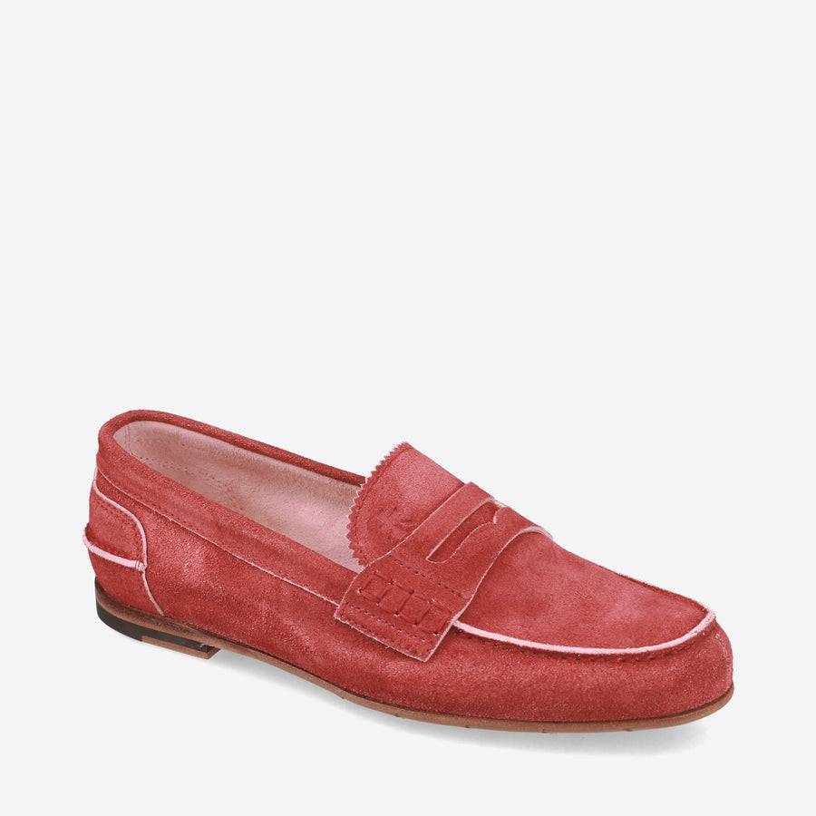 Premiata Mocassini M6780B in suede cardinale Fornitura limitata