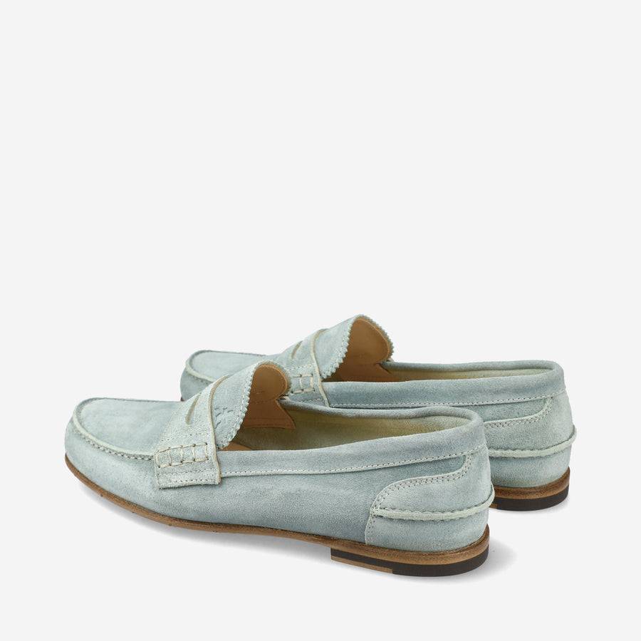 Premiata Mocassini M6780A in suede alga Shopping online