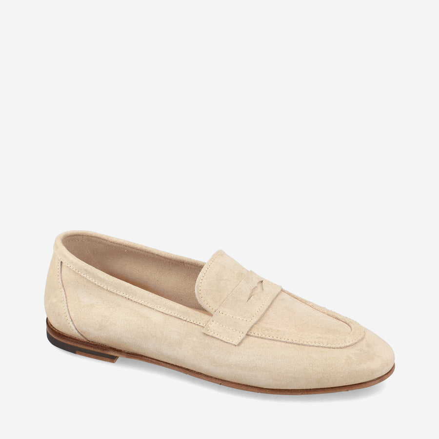 Premiata Mocassini M6781B in suede cappuccino Offerta esclusiva