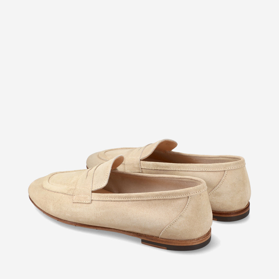Premiata Mocassini M6781B in suede cappuccino Offerta esclusiva