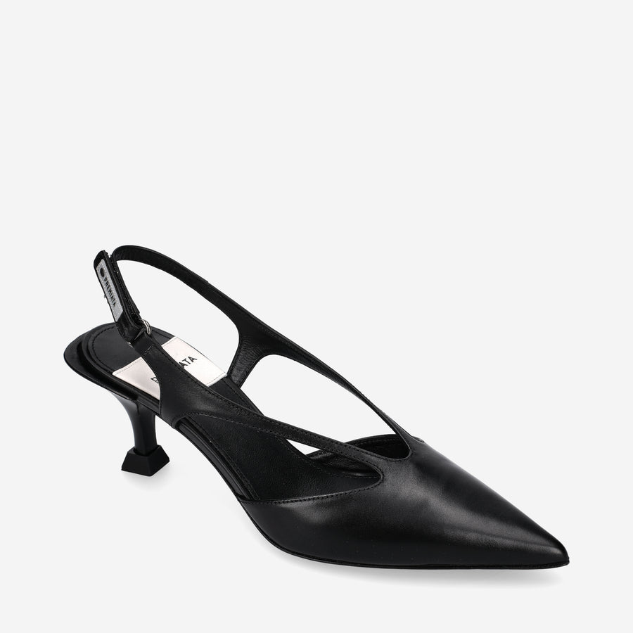 Premiata Décolleté slingback M6425A in vitello Offerta temporanea